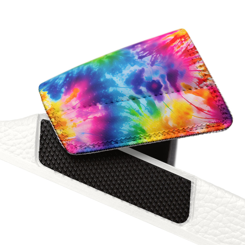 Tie-Dye Skull Slide Sandals — Women’s Removable‑Strap Casual Slides