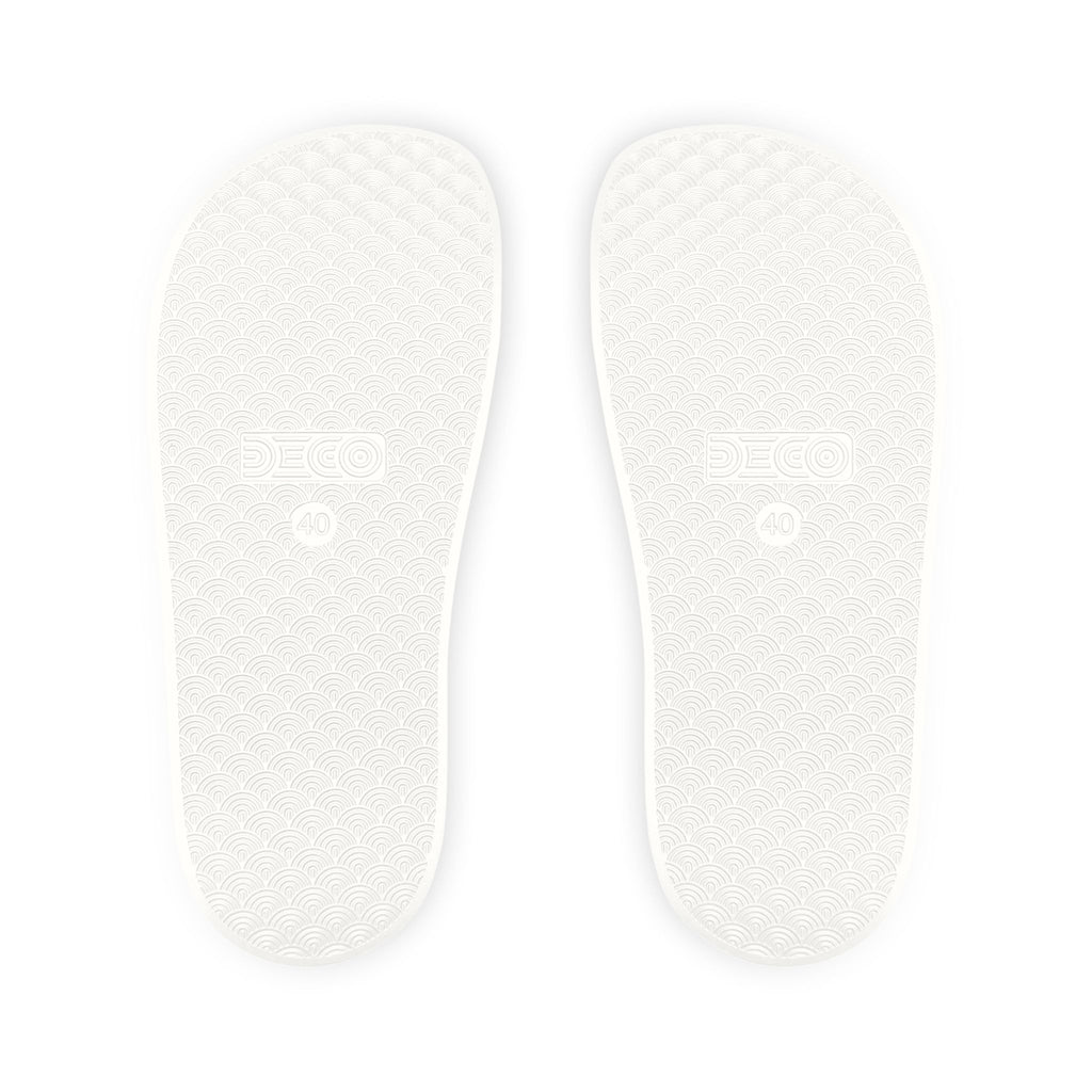 Tie-Dye Skull Slide Sandals — Women’s Removable‑Strap Casual Slides