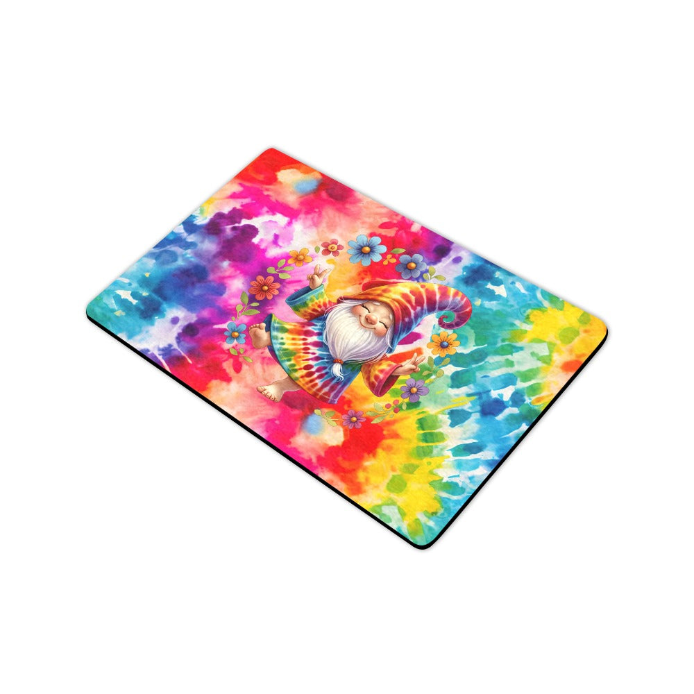 Tie Dye Hippie Flower Child  Doormat 23.6"x15.7"  Made in USA