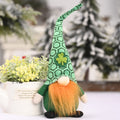 Decorations St. Patrick's Day Irish Day Decoration Doll Standing Green Leaf Gnome Ornament