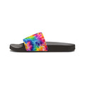 Tie-Dye Skull Slide Sandals — Women’s Removable‑Strap Casual Slides
