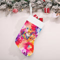 Gnome Tie Dye Christmas Stocking (Made in USA)