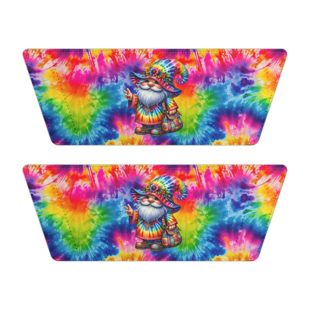 Tie-Dye Skull Slide Sandals — Women’s Removable‑Strap Casual Slides
