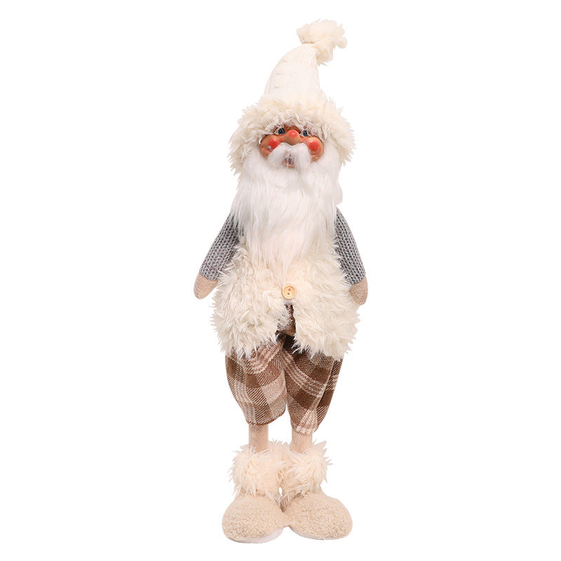 Vintage Gnome Santa Christmas Decoration Figurine Window Display Decor