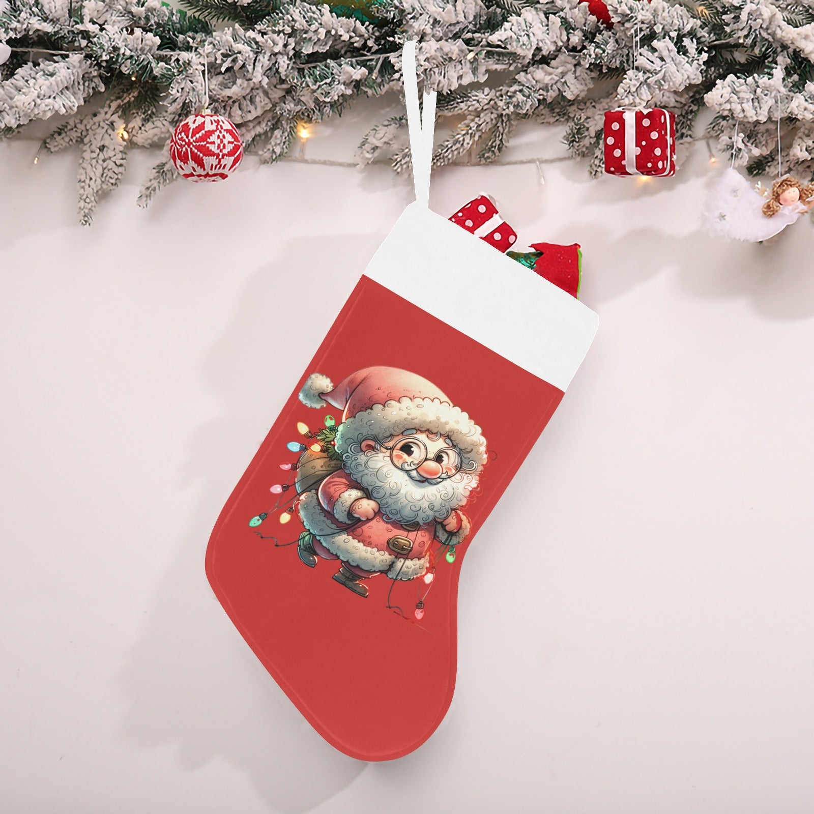 Gnome Christmas Stocking (Made in USA)
