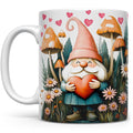 Valentine Garden Gnome Mug
